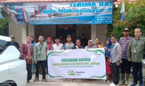 PT Pegadaian Salurkan Bantuan Sembako untuk Korban Banjir di Way Lunik