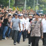 Mirza-Jihan Barisan Depan, Ikuti Gladi Menjelang Pelantikan Kepala Daerah di Monas
