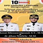 Mukti Shoheh Ucapkan Selamat untuk Gubernur-Wagub Lampung, Siap Bersinergi