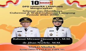 Mukti Shoheh Ucapkan Selamat untuk Gubernur-Wagub Lampung, Siap Bersinergi