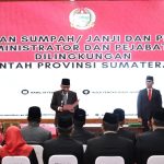 Pj Gubernur Sumut Agus Fatoni Lantik Pejabat Pemprov Sumut Ikuti Aturan dan Prosedur Untuk Percepat Program Pemerintah