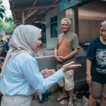 Tiga Warga Meninggal Akibat Banjir di Bandar Lampung, Wulan Mirza Melayat dan Serahkan Bantuan untuk Korban