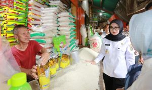 Wagub Jihan Pantau Harga Bahan Pokok Jelang Ramadhan