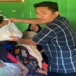 Riza Fahlevi dan Antonius M. Ali Salurkan Bantuan untuk Korban Banjir di Pesawaran
