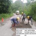 Sambut Pemudik, Pemprov Lampung Ngebut Perbaikan Jalan Disemua Wilayah 