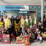 PW Fatayat NU Lampung Berbagi ke Panti Asuhan dalam Peringatan Nuzulul Qur’an