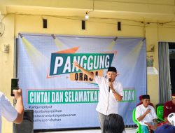 Dipanggung Orasi, AMP Dukung Paslon Supriyanto-Suriansyah di PSU Pesawaran