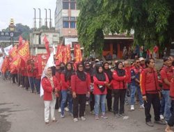 May Day 2025, Buruh Lampung Gelar Aksi di Tugu Adipura, Kritik Pemerintahan Prabowo-Gibran