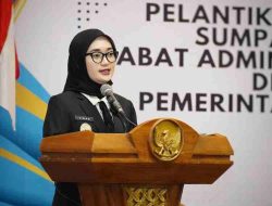 Wagub Lampung Lantik Pejabat Baru, Minta Tak Ada Lagi Waktu untuk Adaptasi