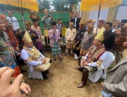 Ketua KPU RI Resmi Masuk Adat Lampung Abung Siwo Migo