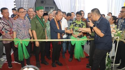 HMI Cabang Kotabumi Resmikan Gedung Sekretariat Permanen