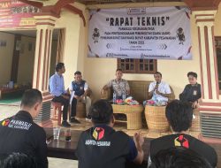 Panwascam Kedondong Mantapkan Koordinasi Jelang PSU Pesawaran