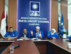 Hazizi Pimpin PAN Lampung 2025–2029, Targetkan Kursi Pimpinan DPRD