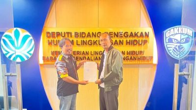 GMBI Laporkan Dugaan Kejahatan Lingkungan TPA Bakung ke Kementerian Lingkungan Hidup