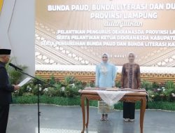 Gubernur Mirza Kukuhkan Bunda PAUD dan Bunda Literasi, Jihan Jadi Duta Baca Lampung