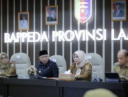 Gubernur Mirza Lakukan Sinkronisasi RPJMD Provinsi Lampung dengan RPJMN
