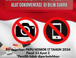 PSU Pesawaran Masuki Masa Tenang, KPU Larang Bawa Alat Dokumentasi ke Bilik Suara