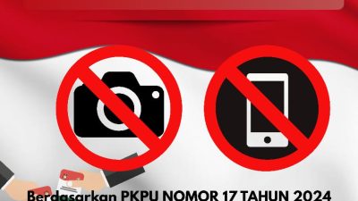 PSU Pesawaran Masuki Masa Tenang, KPU Larang Bawa Alat Dokumentasi ke Bilik Suara