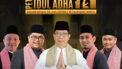 Rektor UIN Raden Intan Lampung Jadi Khatib Idul Adha di Masjid Istiqlal