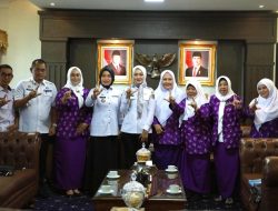Wagub Lampung Terima Kunjungan Wanita Islam, Bahas Sinergi Program Pemberdayaan Perempuan dan Keluarga