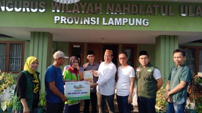 PWNU dan LAZISNU salurkan 312 Paket Daging Kurban, Tegaskan Komitmen Sosial