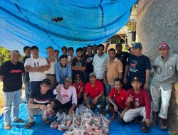 Riza Fahlevi Tebar 500 Paket Daging Kurban, Idul Adha Bukan Sekadar Tradisi