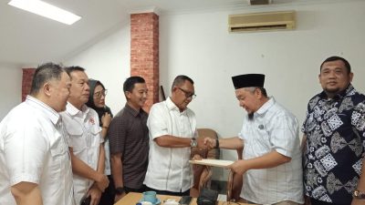 Hanafiah Hamidi Resmi Ambil Formulir Calon Ketua Umum KONI Lampung