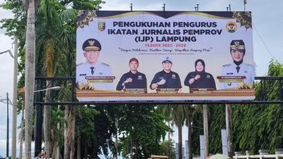 Besok, Gubernur Mirza Kukuhkan Pengurus IJP Lampung di Balai Keratun