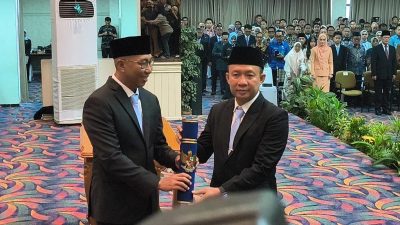 Marindo Kurniawan Dilantik, Jadi Sekda Termuda dalam Sejarah Lampung