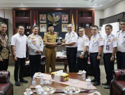 Gubernur Lampung Sambut Kepala KSOP Kelas I Panjang, Bahas Sinergi Pengembangan Maritim