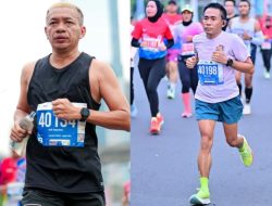 BTN Jakarta Marathon 2025: Edi Saputra dan Herwan, Pelari 51 Tahun dari Lampung Tuntaskan Full Marathon