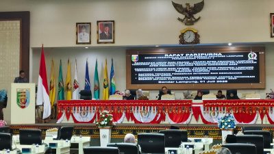 DPRD Lampung Dukung Dua Raperda Usulan Pemprov, Ini Catatan Fraksi