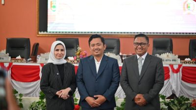 Pilkada Selesai Saatnya Bersatu Bangun Pesawaran, Pesan Riza Fahlevi di Paripurna DPRD