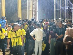 Launching Bhayangkara Presisi Lampung FC Suporter Kocar Kacir