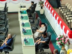 Anggota DPRD Lampung Tertidur Saat Paripurna Bahas Perubahan APBD 2025
