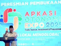 Presiden Prabowo Puji Bupati Lahat Bursah Zarnubi Hemat Rp462 Miliar