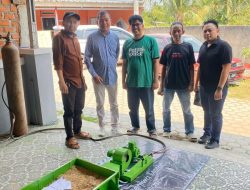 Inovasi Pengering Padi Portabel Karya Erza Refenza Dapat Apresiasi Pemprov Lampung