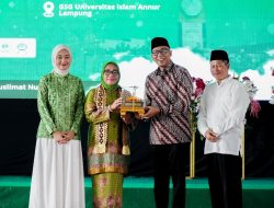 Gubernur dan Wakil Gubernur Lampung Hadiri Pelantikan Perangkat Pimpinan Muslimat NU 