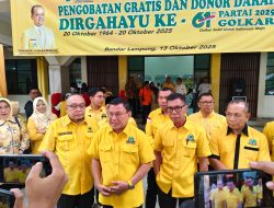Hanan A. Rozak Bocorkan Struktur Baru DPD Golkar Lampung, Tunggu SK dari DPP