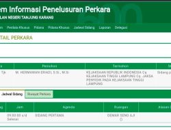 Tersangka Kasus Korupsi LEB Ajukan Praperadilan di PN Tanjungkarang