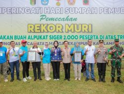 Ribuan Warga Lamtim Pecahkan Rekor MURI Bersama Wagub Jihan, Angkat Pamor Alpukat Siger ke Dunia