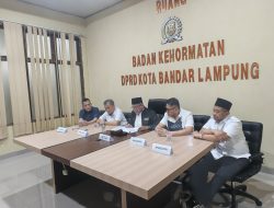 Ribut di Rapat Anggaran, BK DPRD Bandar Lampung Hanya Beri Teguran Tertulis