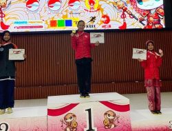 Kiara Citra Kalista Borong Dua Gelar Kejuaraan Nasional Wushu di UI, Harumkan Nama Lampung