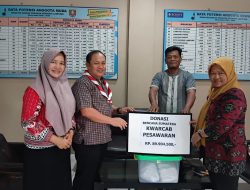 Kwarda Lampung Terima Dana Bumbung Kemanusiaan dari Kwarcab Pesawaran