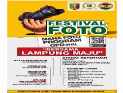 Lewat Festival Foto “Lampung Maju”, IJP Dorong OPD Tampilkan Bukti Pembangunan