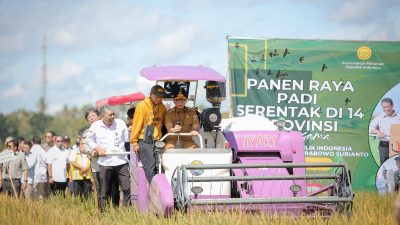 Besok, Lampung Ikuti Agenda Nasional, Presiden Umumkan Swasembada Pangan Secara Daring