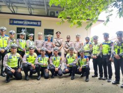 Polres Mesuji Gelar Sertijab Kasat Lantas, Kasat Intel, dan Kasi Was