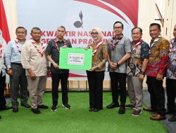 Pramuka Lampung Salurkan Dana Kemanusiaan Rp250 Juta