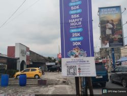 Navara City Park Diduga Langgar Perda, Banner Masih Bebas Terpasang