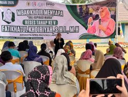 Reses di 12 Titik, Fatikhatul Khoiriyah Terima Keluhan BPJS Mati dan Jalan Rusak